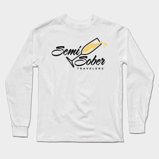 The Original Champagne Design Long Sleeve T-Shirt by Semi-Sober Travelers